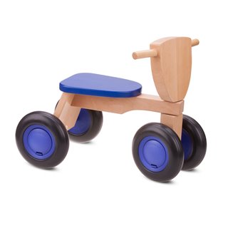 Wooden Trike - Road Star - Blue